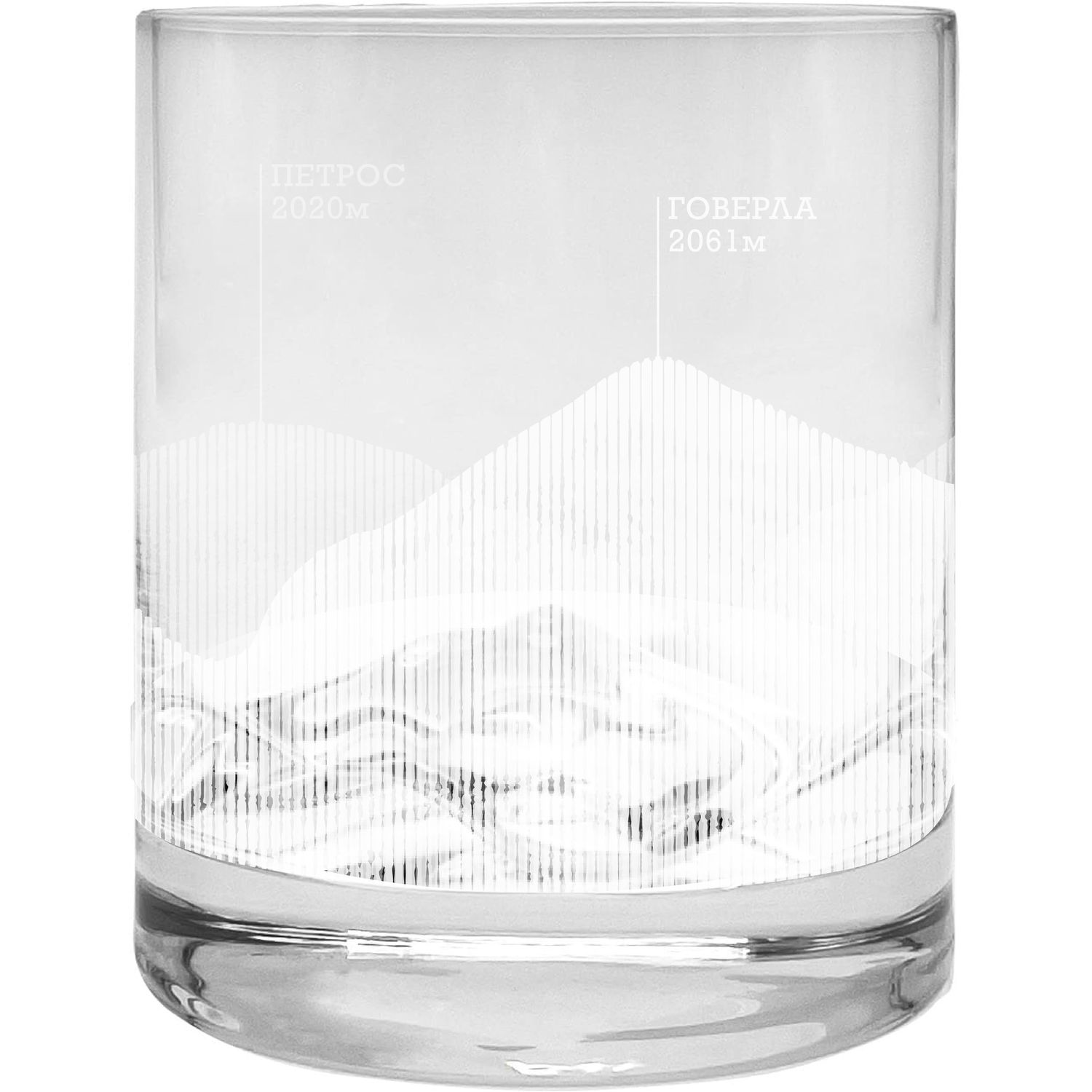 Набор стаканов для виски Concept Glass Карпаты 350мл 2 шт. (CG2-734001) - фото 1