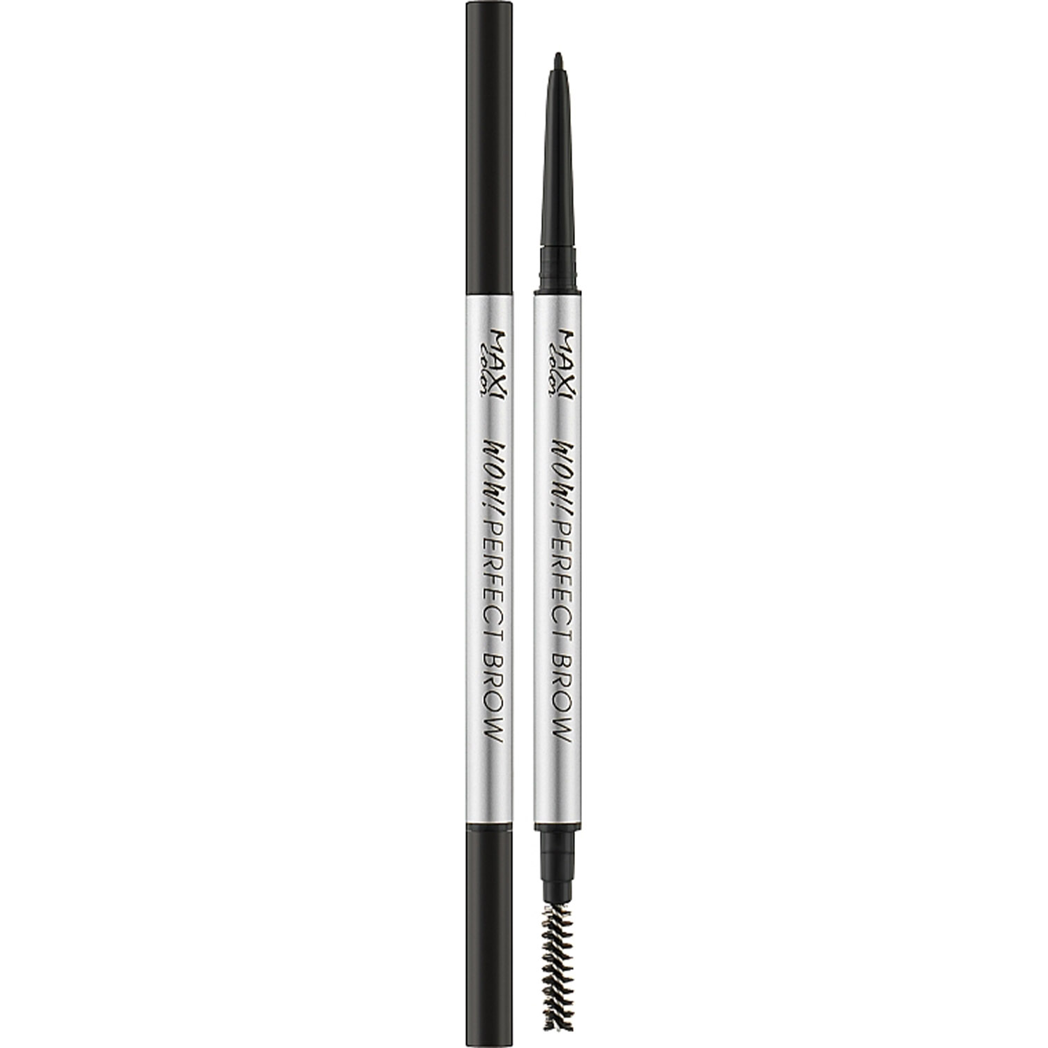 Автоматичний олівець для брів Maxi Color Wow Perfect Brow з щіточкою №03 - фото 1
