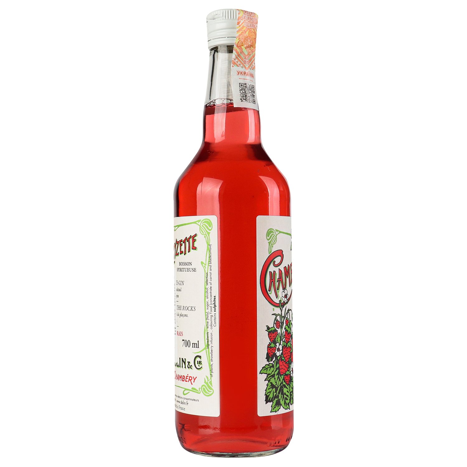 Аперитив винний Dolin Chamberyzette Fraise, 16%, 0,7 л (825634) - фото 3