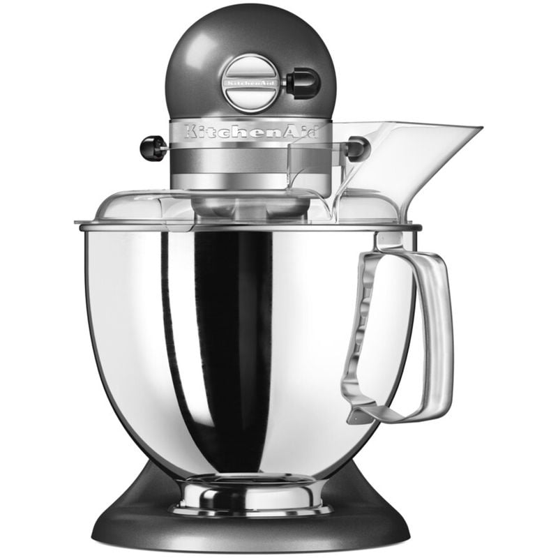 Планетарний міксер KitchenAid Artisan 4.8 л срібний медальйон (5KSM175PSEMS) - фото 3