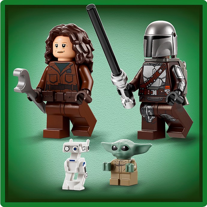 Конструктор LEGO Star Wars Звездный истребитель Мандалорца N-1, 412 деталей (75325) - фото 4