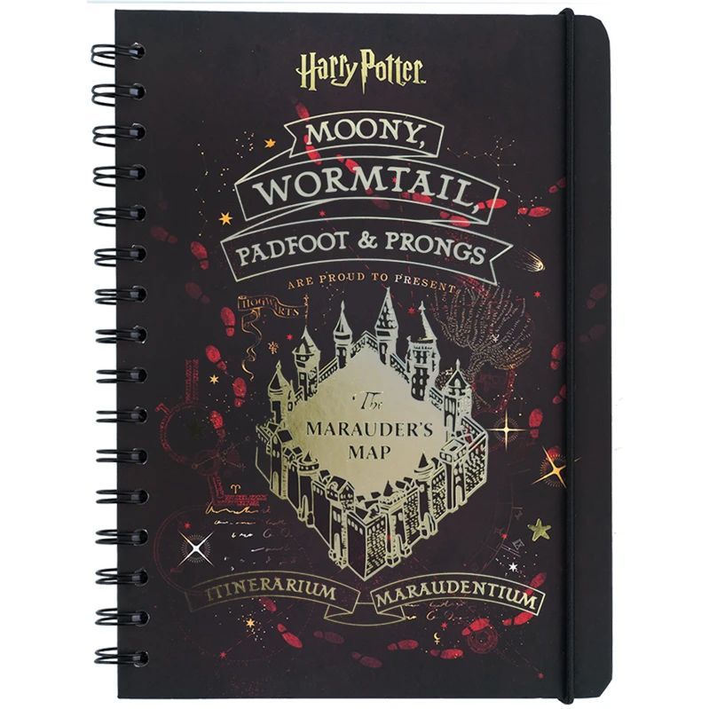 Блокнот Kite Harry Potter A5 у клітинку 80 аркушів (HP24-190) - фото 1