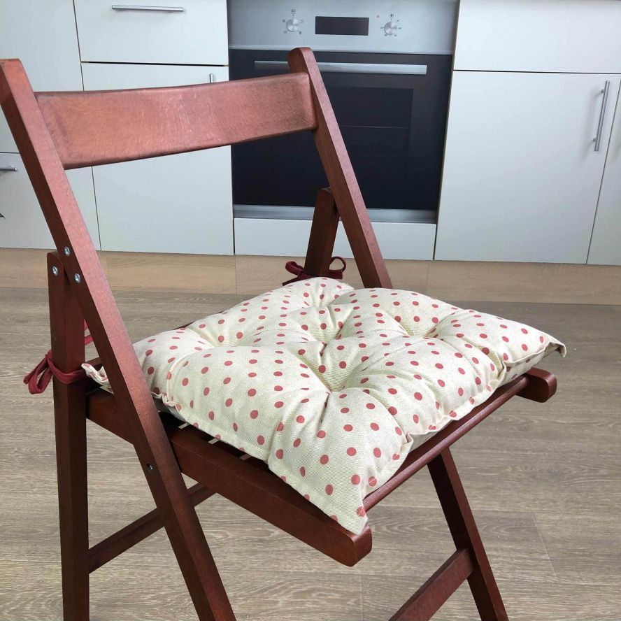 Подушка для стула Прованс Глория 40х40 см, горох (14550) - фото 3