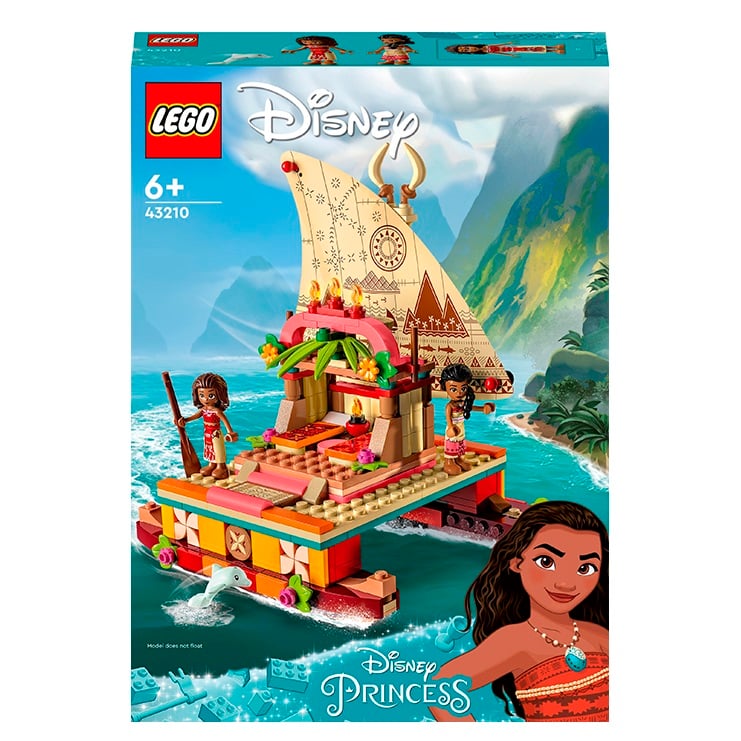 Конструктор LEGO Disney Princess Поисковая лодка Ваяны, 321 деталь (43210) - фото 1
