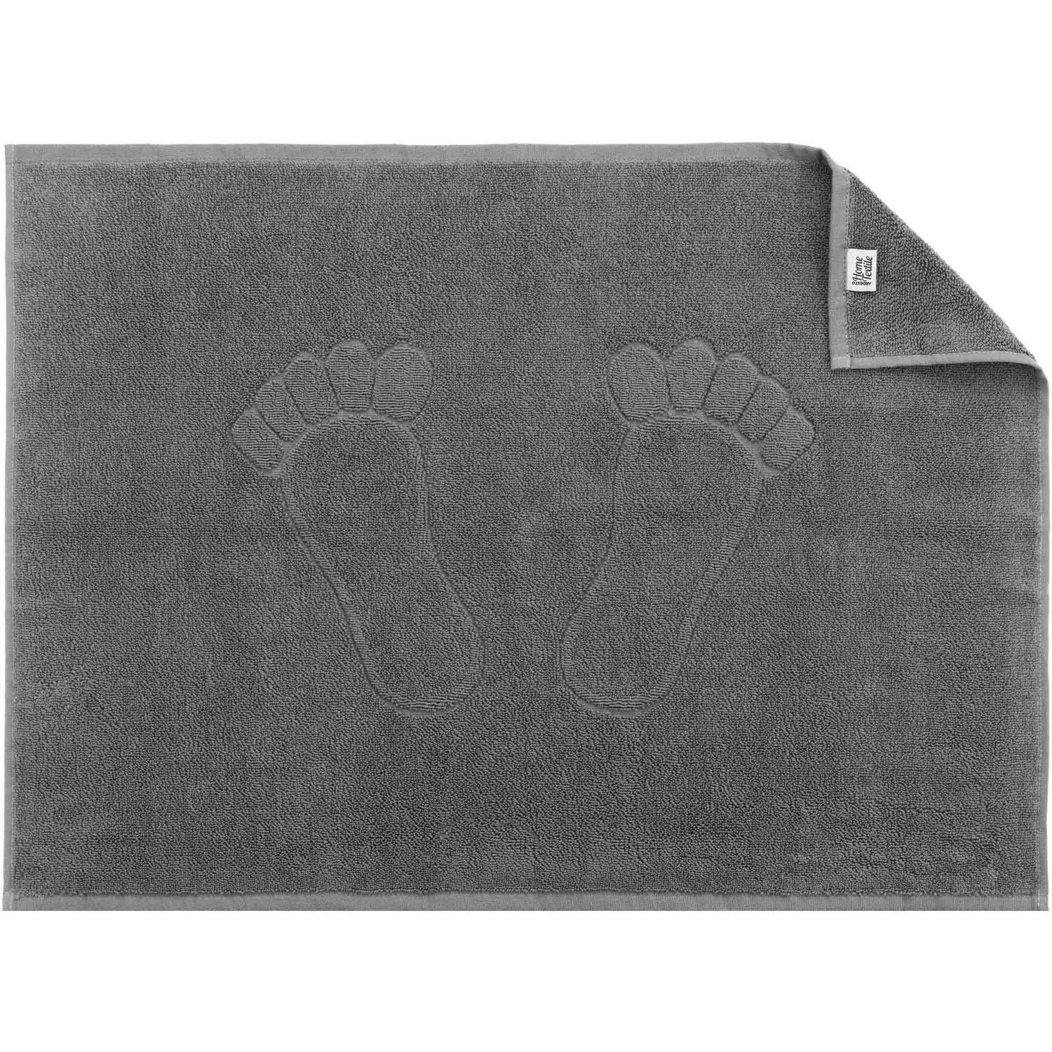 Килимок для ніг махровий Ardesto Benefit, 70х50 см, сірий (ART2457SG) - фото 6