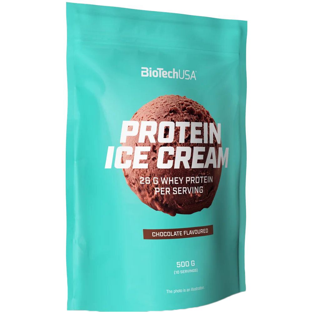 Протеїнове морозиво BioTech USA Protein Ice Cream Шоколад 500 г - фото 1