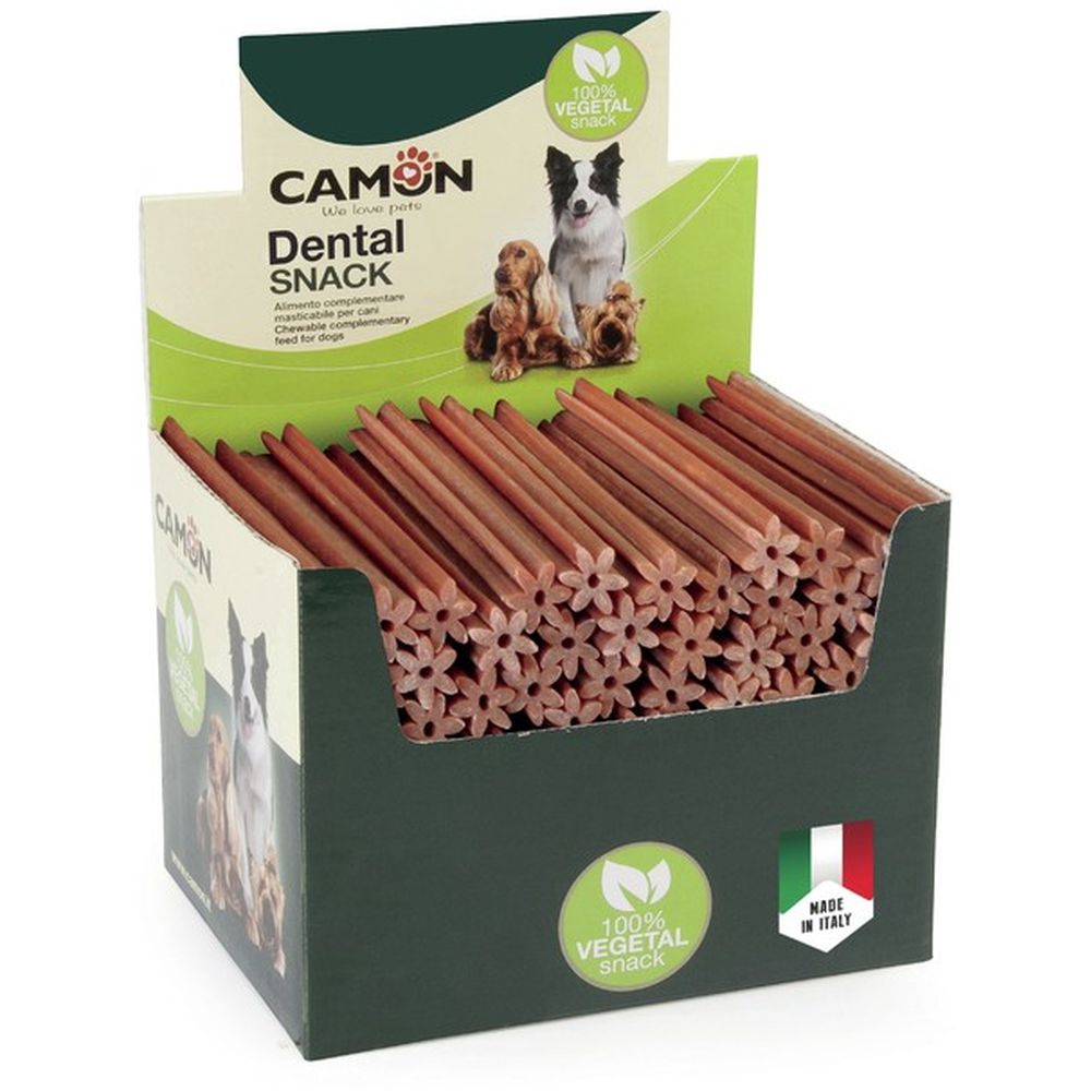 Лакомство для собак Camon Стоматологические палочки CamonStick, со вкусом гвоздики 60 г - фото 1