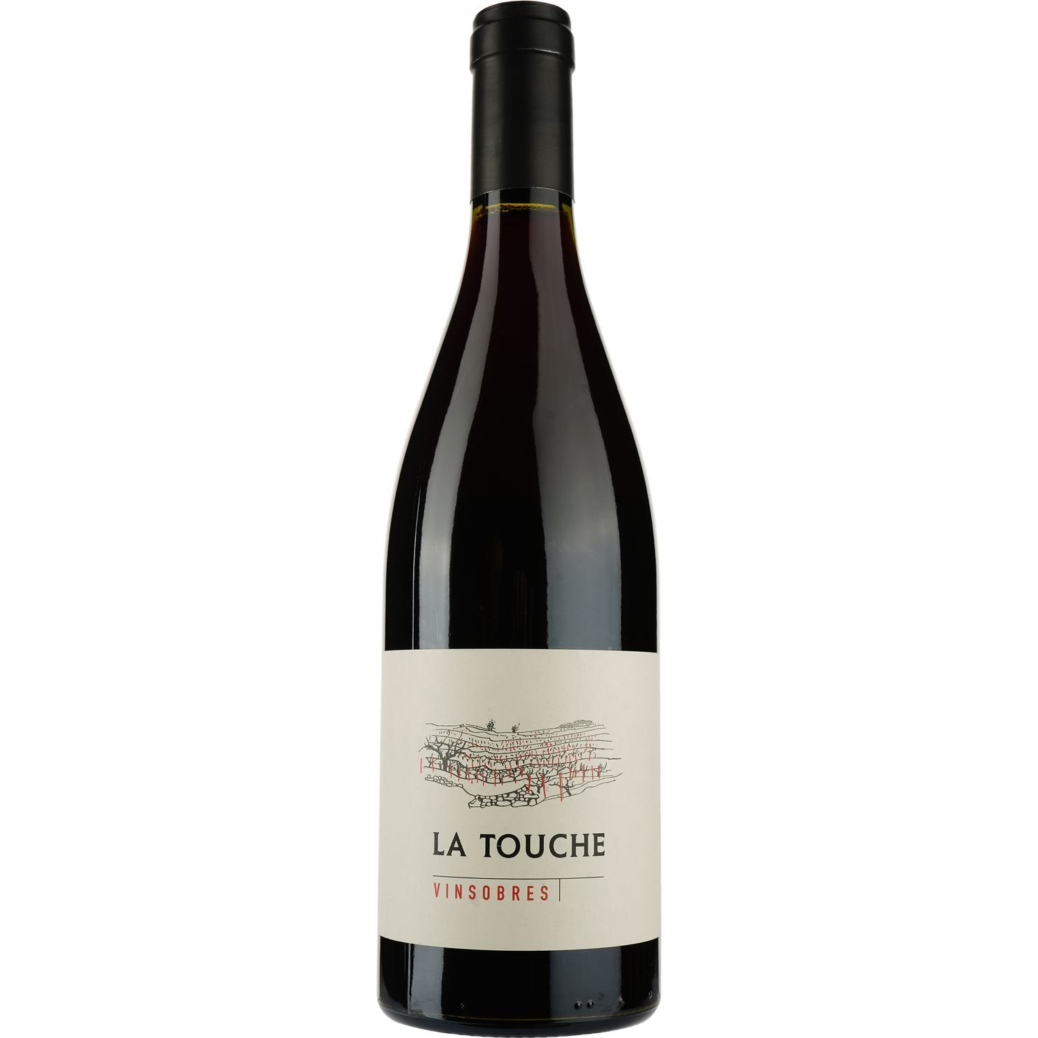Вино La Touche AOP Vinsobres 2020, червоне, сухе, 0,75 л - фото 1