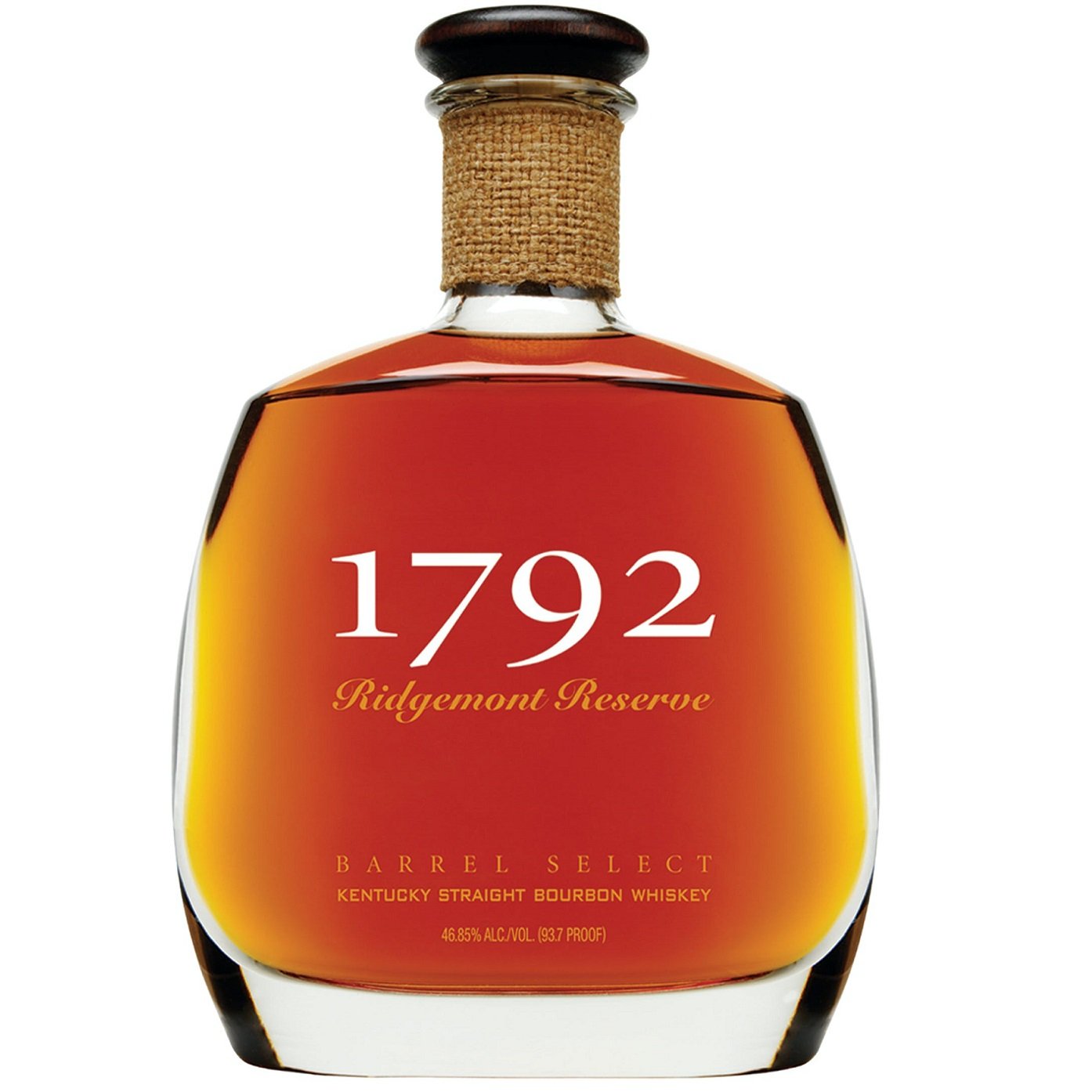 Виски Ridgemont Reserve 1792 Kentucky Straight Bourbon Whiskey, 46,85%, 0,75 л (570227) - фото 1
