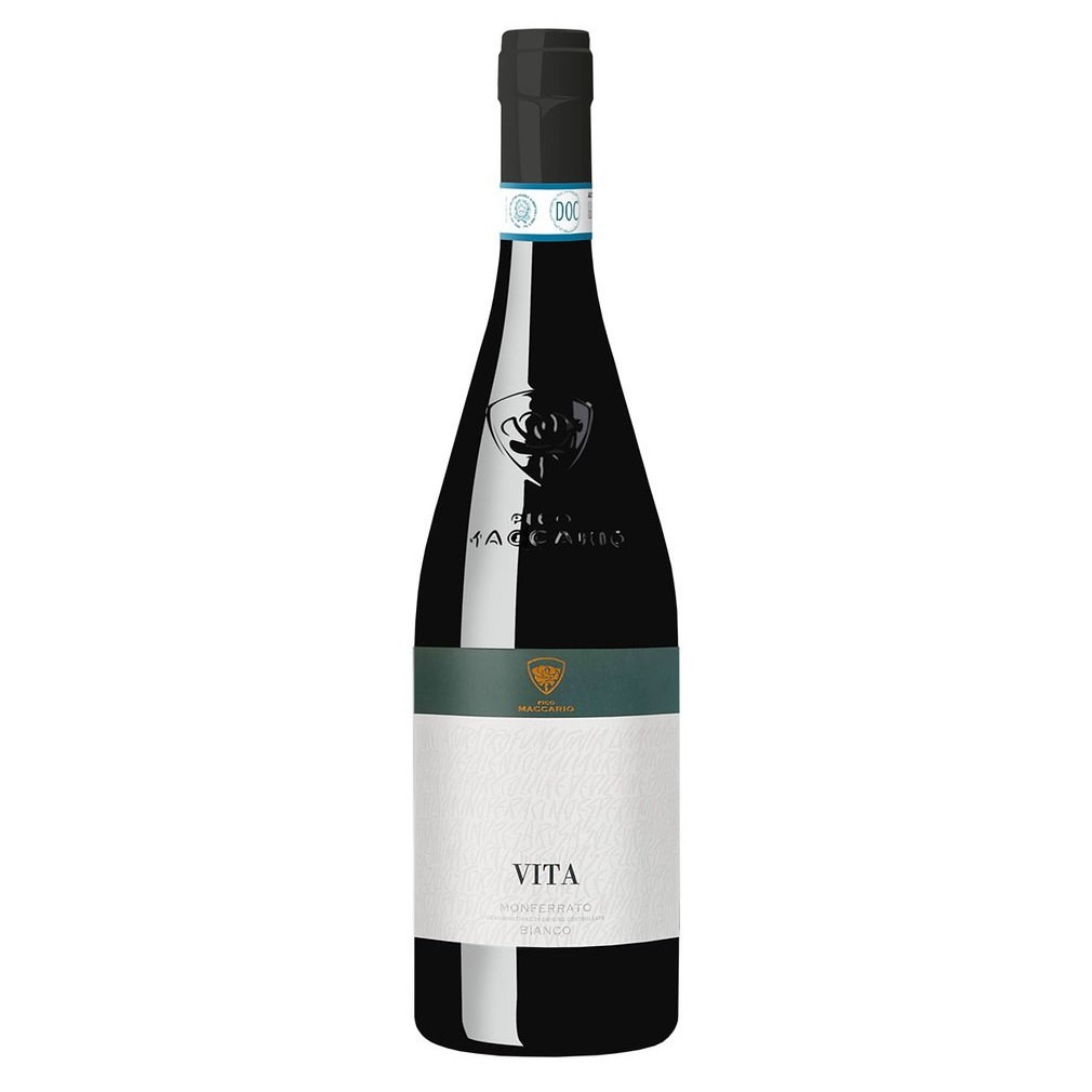 Вино Pico Maccario Vita Monferrato Bianco, біле сухе, 14%, 0,75 л (8000019820443) - фото 1
