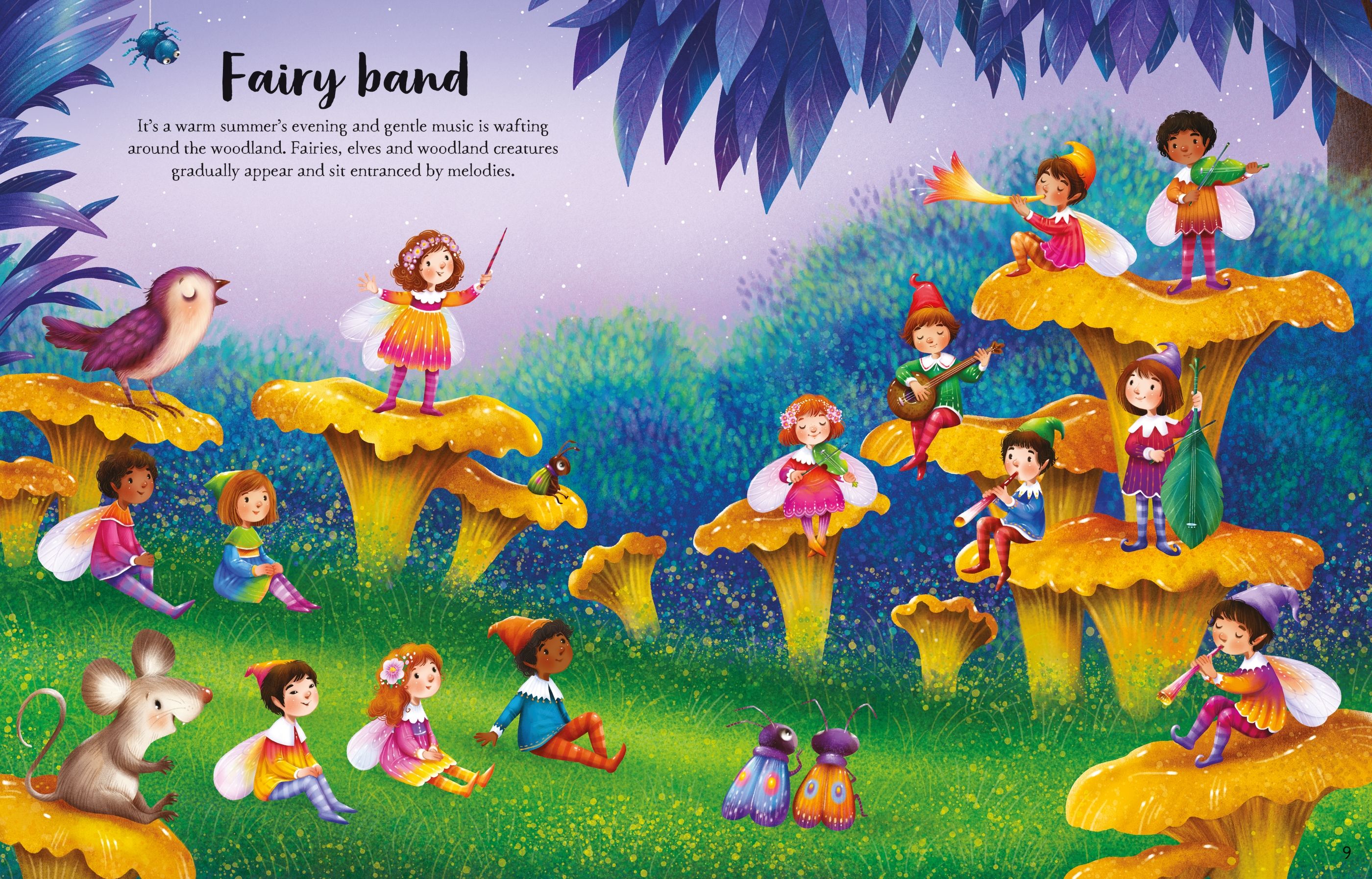 Fairies, Pixies and Elves Sticker Book - Fiona Watt, англ. язык (9781474989794) - фото 5