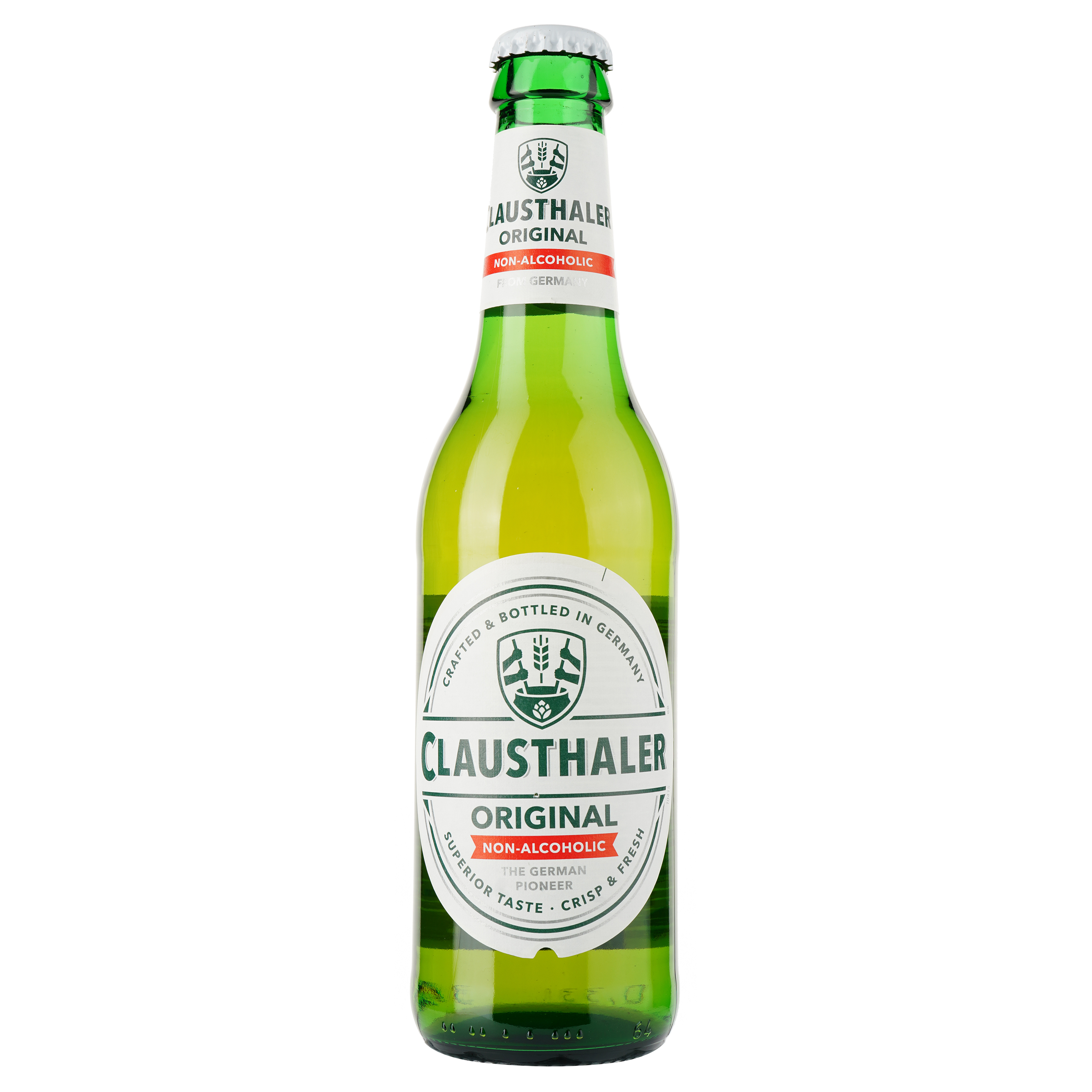 Пиво безалкогольне Clausthaler Original, світле, фільтроване, 0,49%, 0,33 л - фото 1