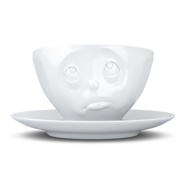 Чашка с блюдцем для кофе Tassen Ну пожалуйста 200 мл, фарфор (TASS14401/TA) - фото 1