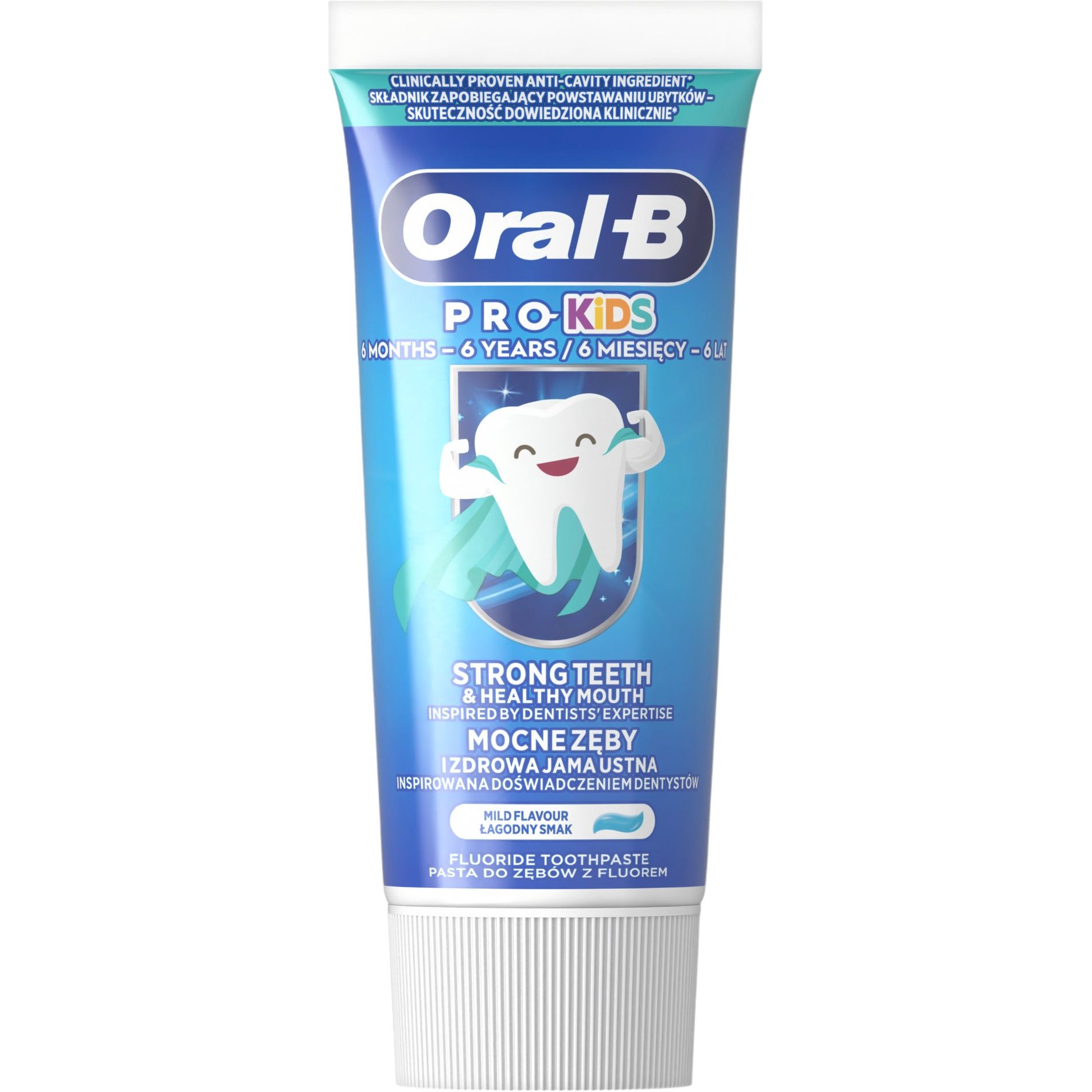 Зубна Паста Oral-B Pro Kids для дітей до 6 років 50 мл - фото 1