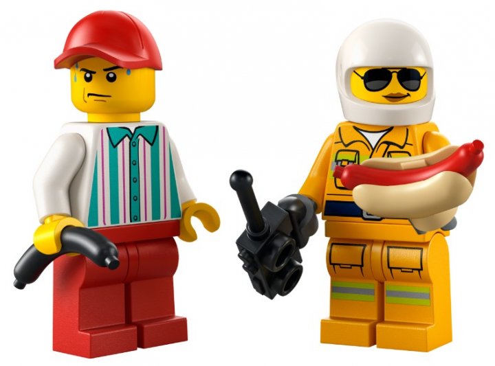 Конструктор LEGO City Пожарный вертолет, 53 детали (60318) - фото 9