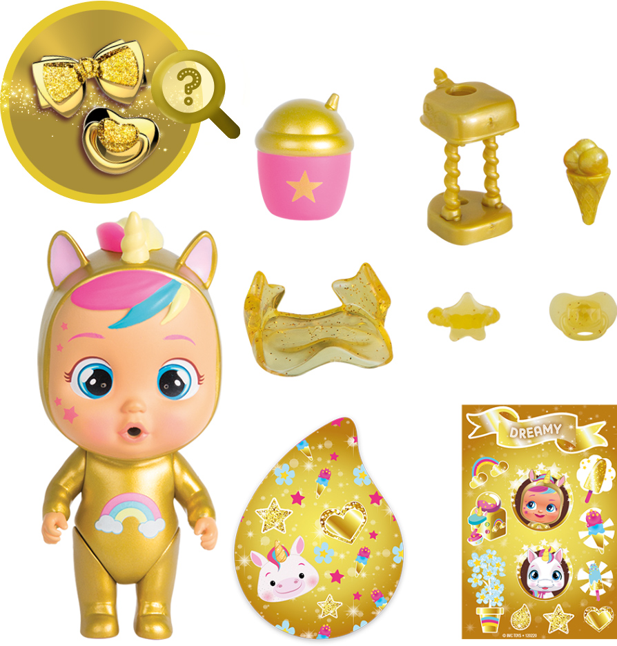 Игрушечный набор Cry Babies Magic Tears Golden Edition с куклой (93348) - фото 3