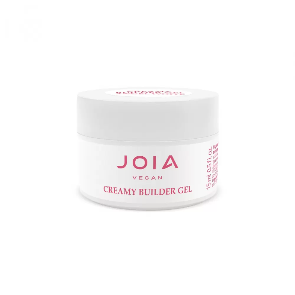 Моделюючий гель Joia vegan Creamy Builder Gel Angel White 15 мл - фото 2