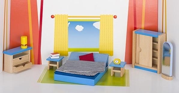 Набор для кукол Goki Мебель для спальни, 16 предметов (51906G) - фото 2