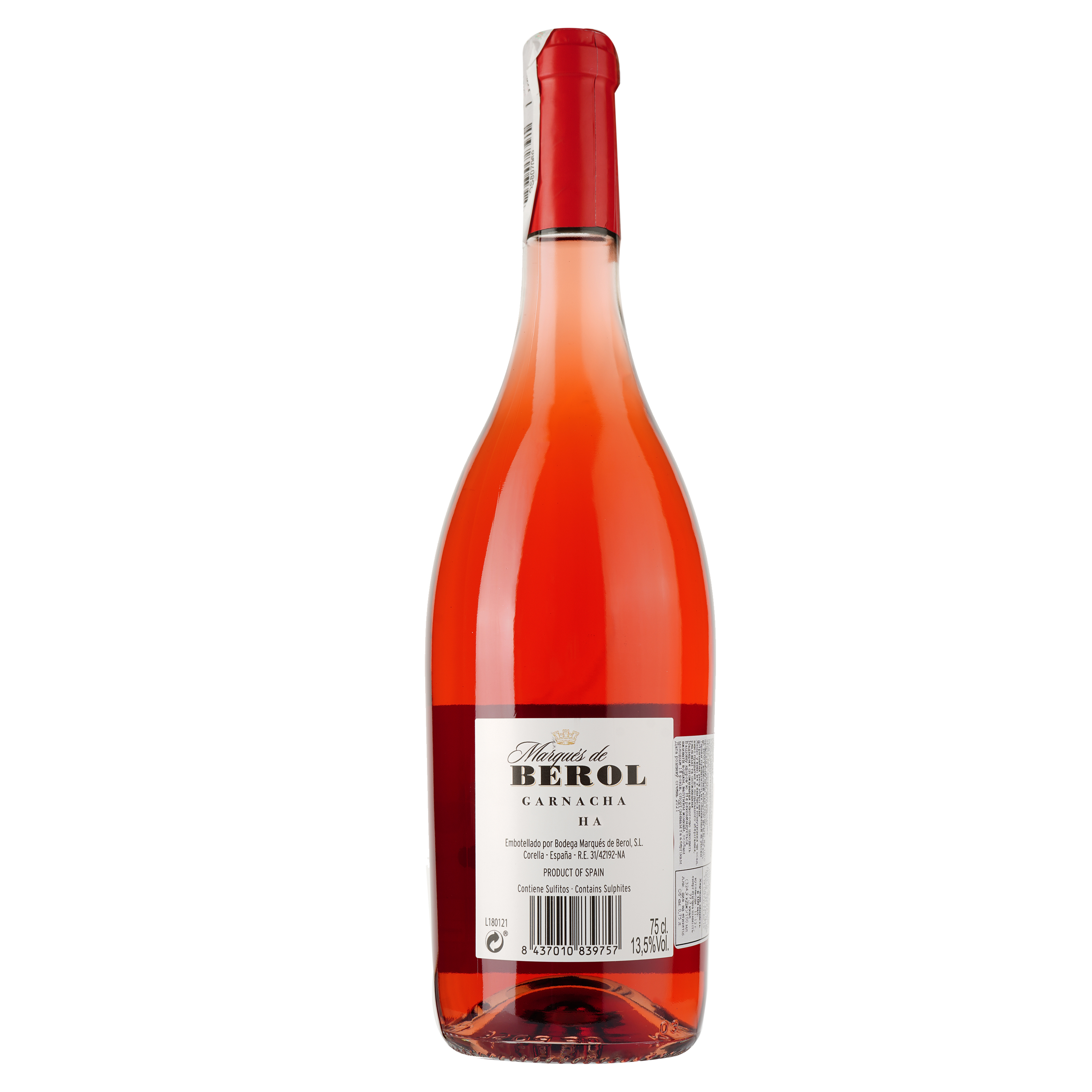 Вино Marques de Berol Rosado Seleccion Especial, рожеве, сухе, 0,75 л - фото 2