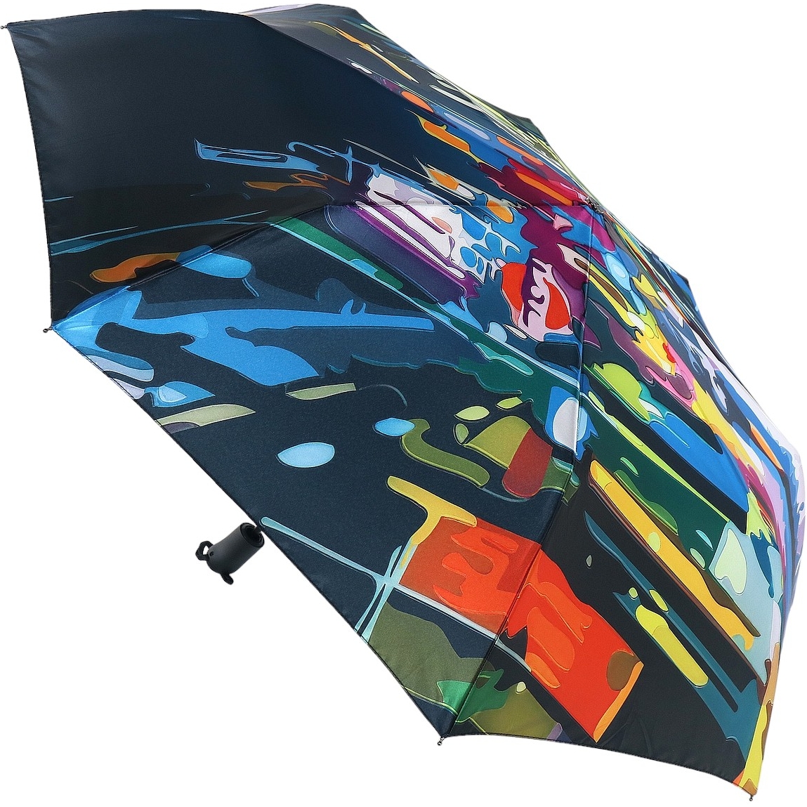 Жіноча складана парасолька повний автомат Trust 103 см різнобарвна - фото 1