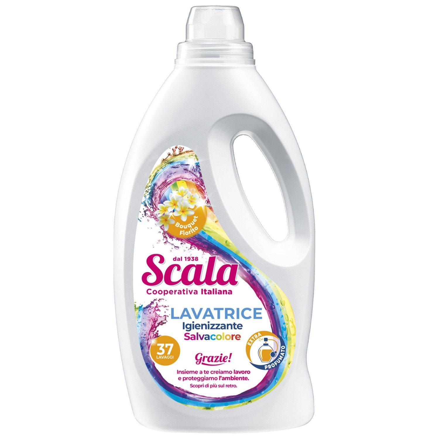 Гель для прання кольорових речей із фіксацією кольору Scala Lavatrice Salvacolore 1.5 л - фото 1