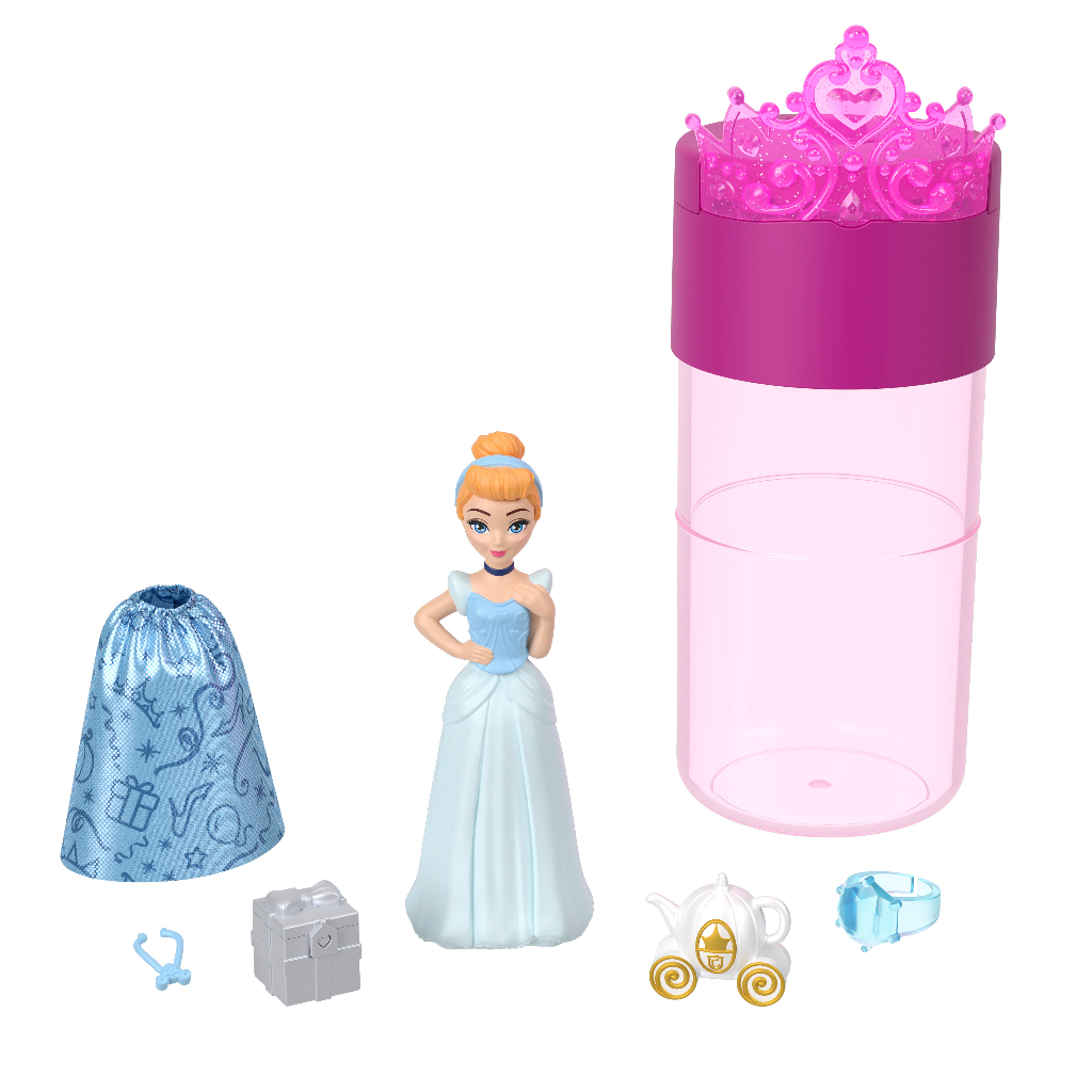 Мінілялька-сюрприз Mattel Disney Princess Royal Color Reveal, в асортименті (HMK83) - фото 4