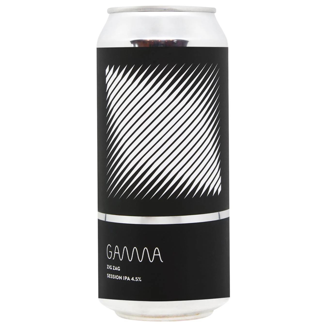 Пиво Gamma Zig Zag світле 4.5% 0.44 л ж/б - фото 1
