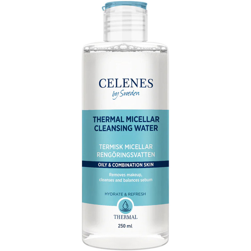 Термальна міцелярна вода Celenes для жирної та комбінованої шкіри 250 мл - фото 1