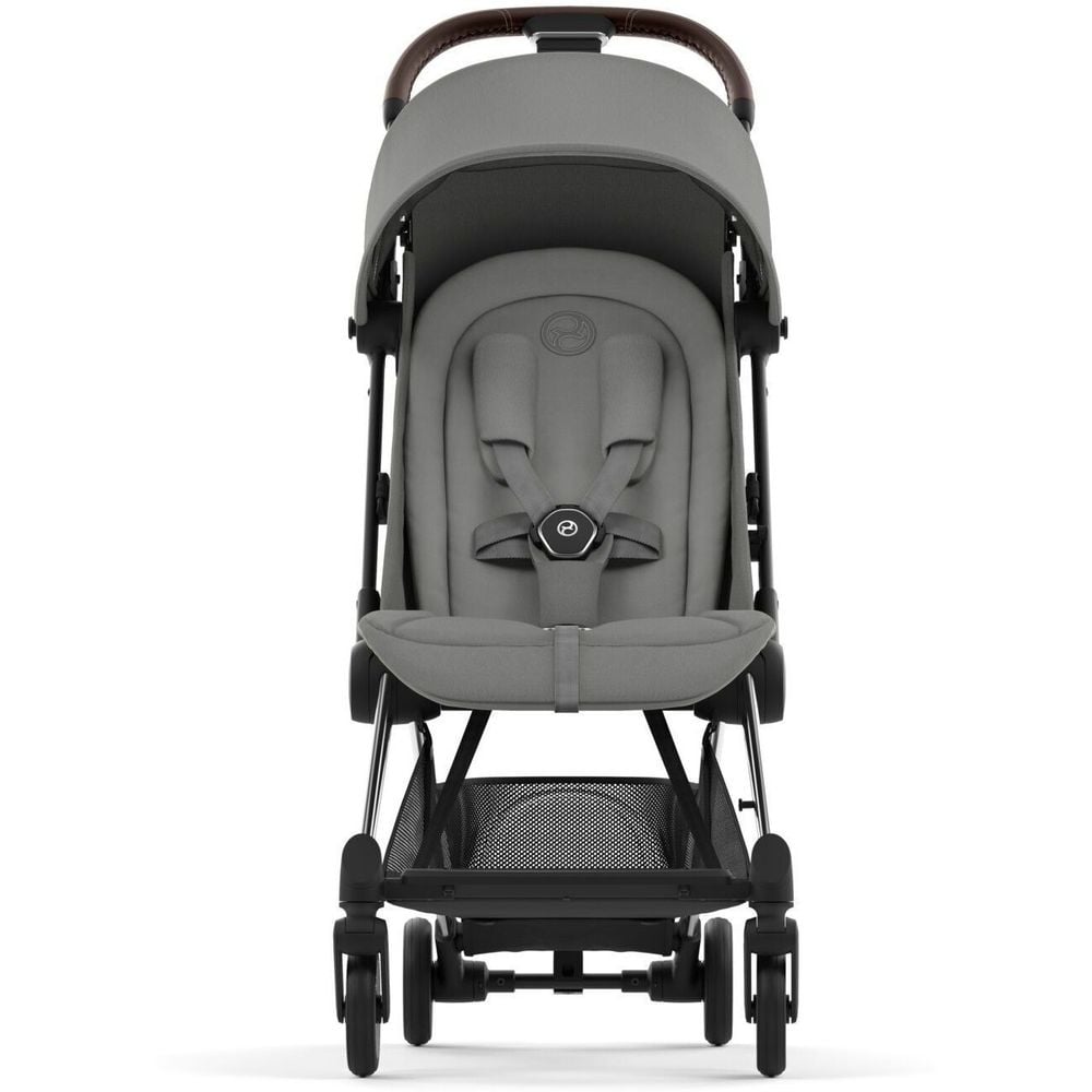 Прогулянковий візочок Cybex Coya Chrome Dark Brown Mirage Grey, сірий (522004395) - фото 2