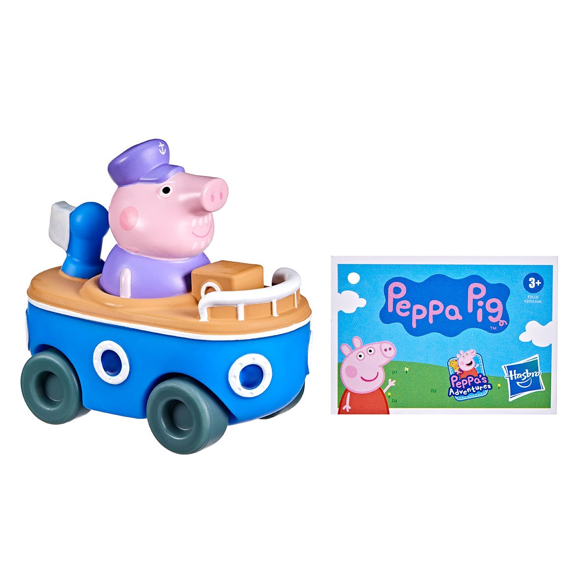 Мини-машинка Peppa Pig Дедушка Пеппы на кораблике (F2523) - фото 2