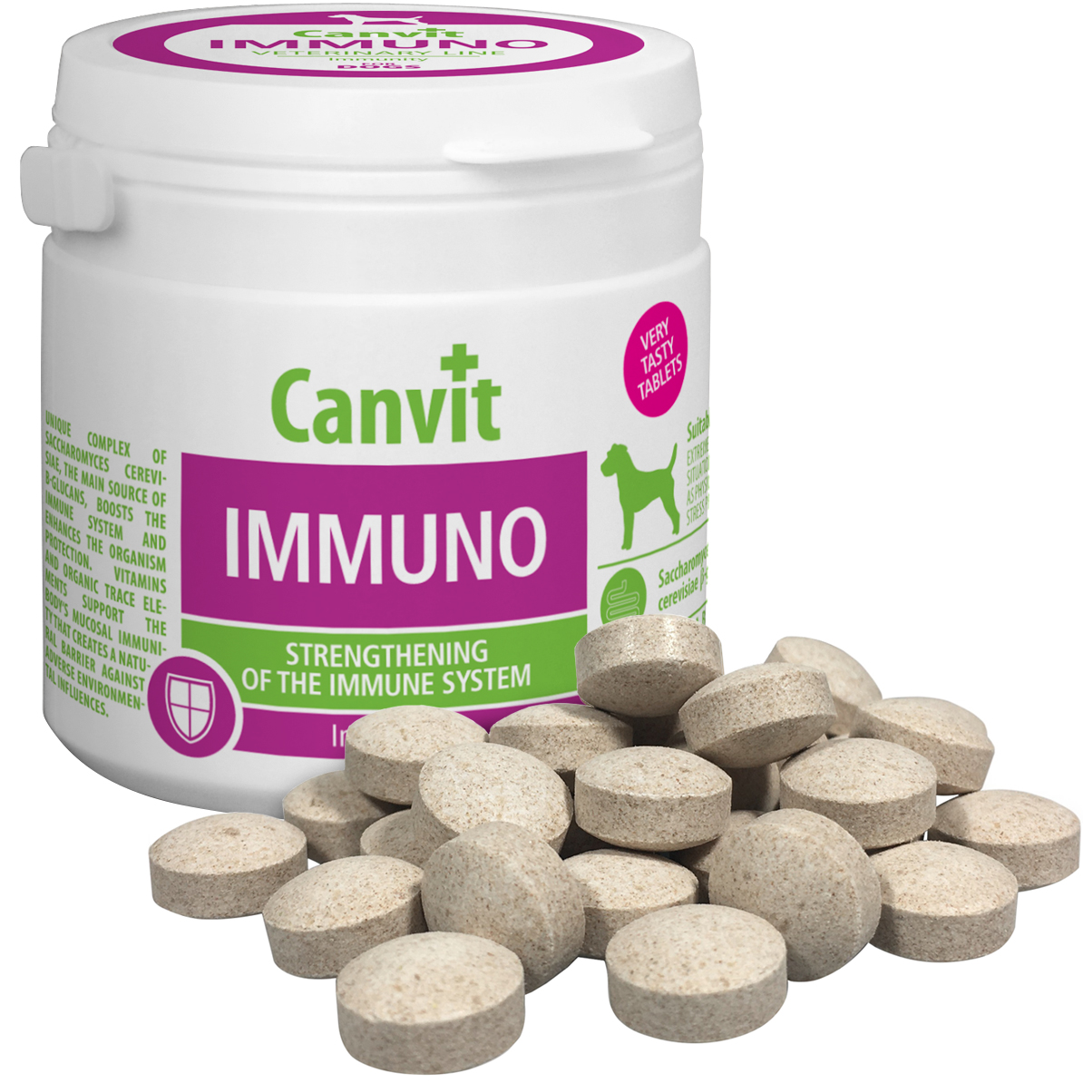 Витамино-минеральный комплекс для укрепления иммунитета собак Canvit Immuno 100 г - фото 2