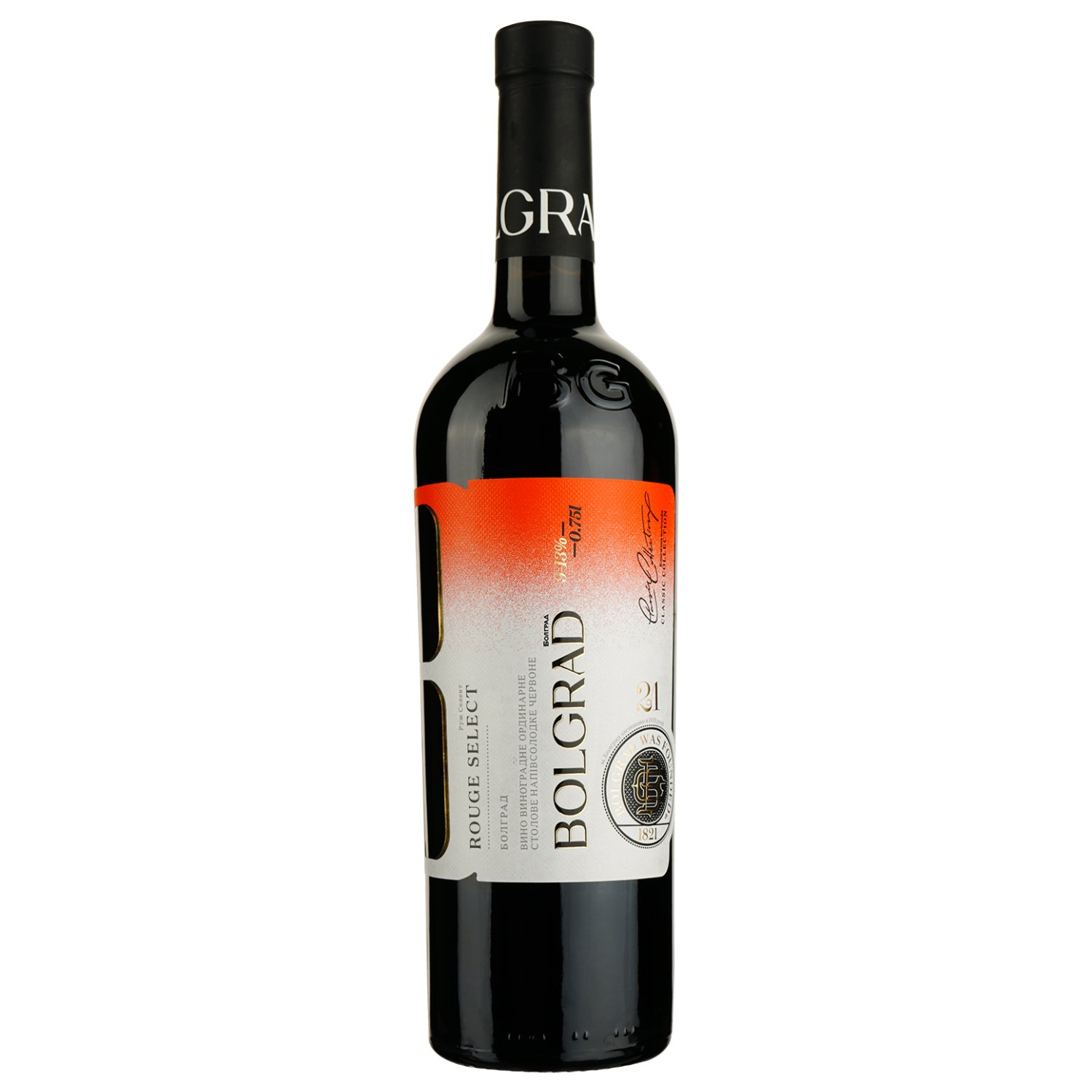 Вино Bolgrad Rouge Select, 9-13%, 0,75 л (556645) - фото 1