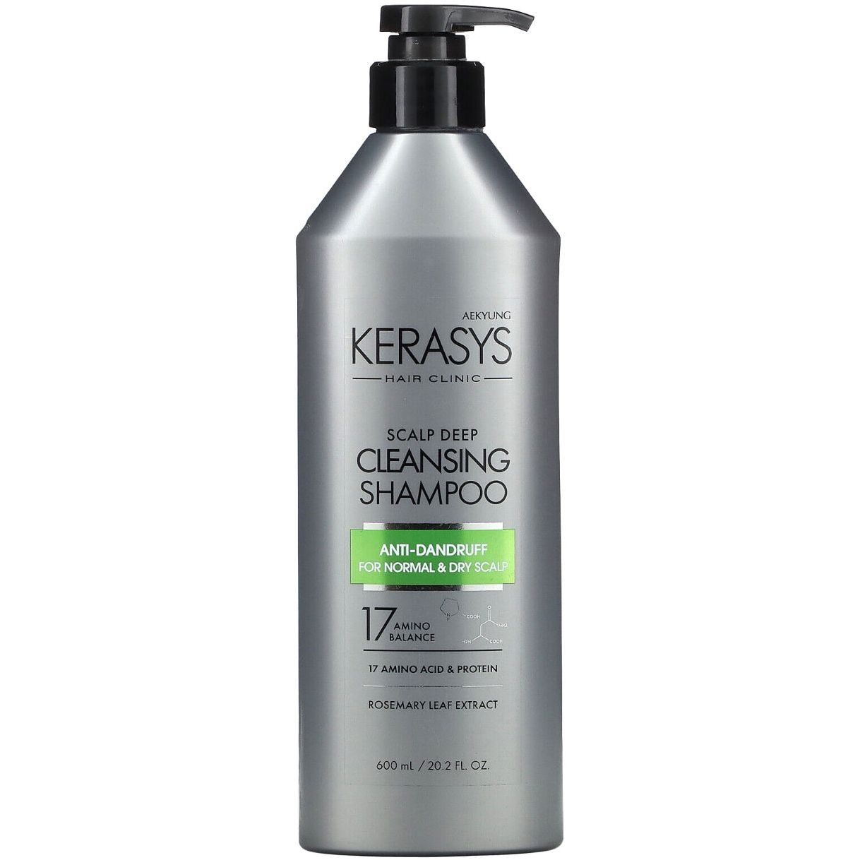 Шампунь Kerasys Hair Clinic Scalp Deep Cleansing Глубокая очистка 600 мл - фото 1