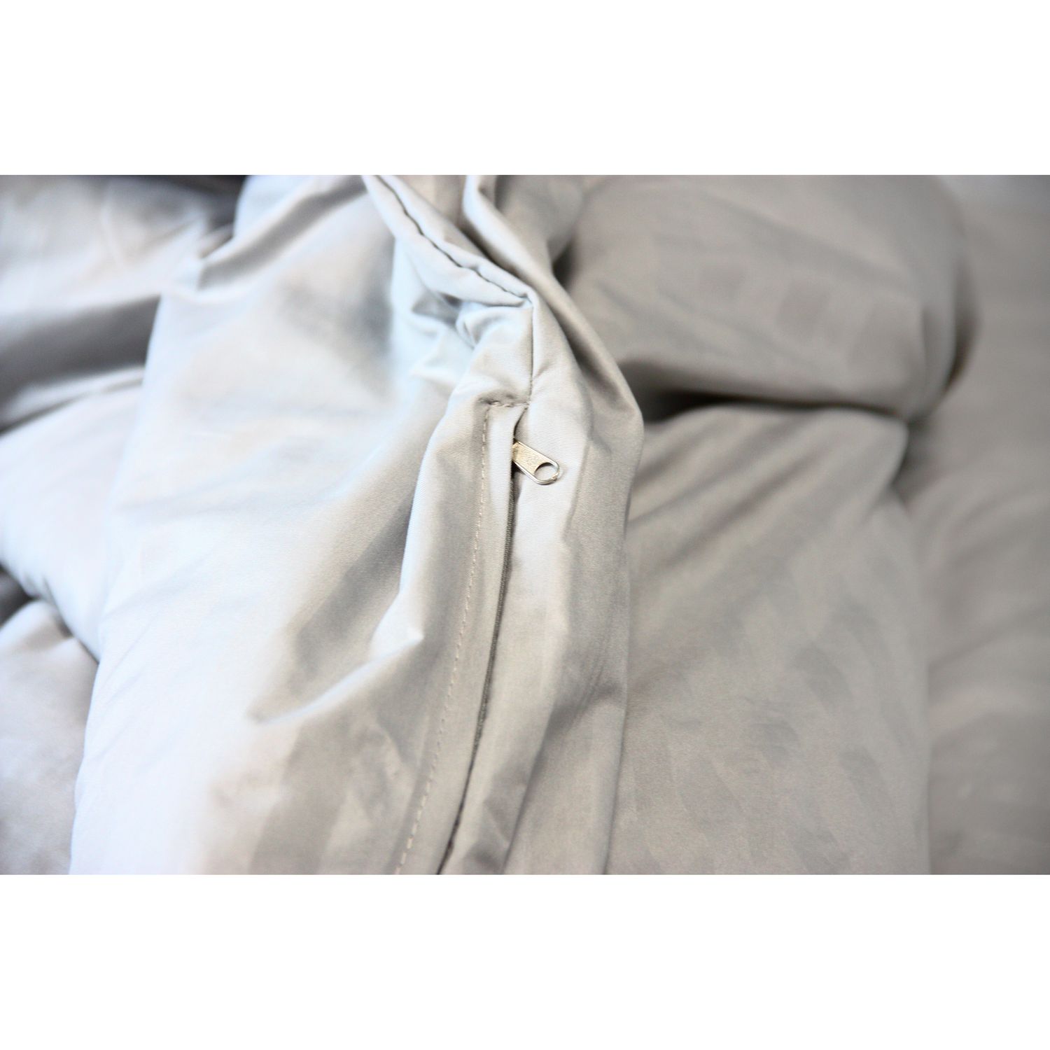 Комплект постільної білизни LightHouse Mf Stripe Grey, полуторний, сірий (604965) - фото 7