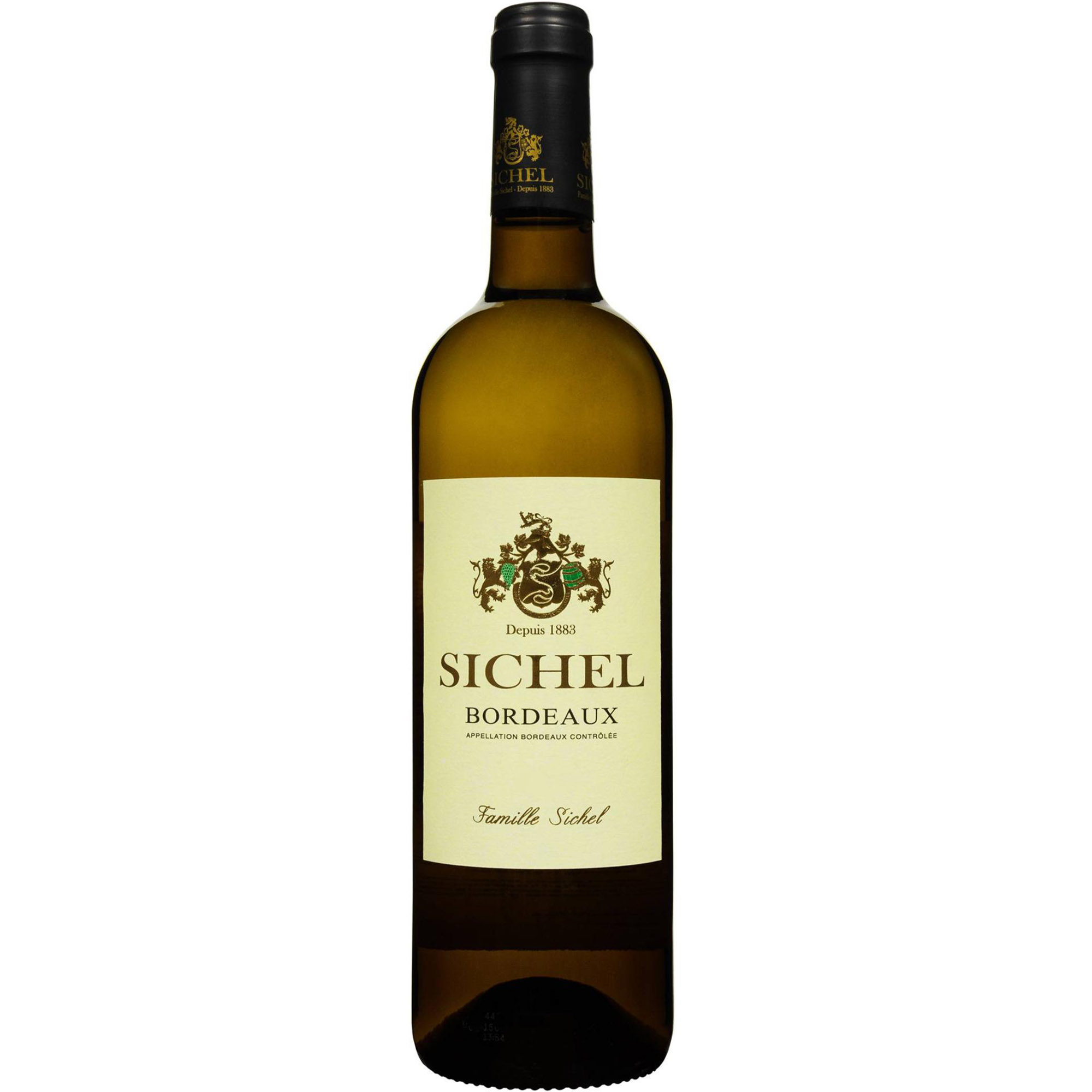 Вино Sichel Bordeaux Blanc AOC біле сухе 0.75 л - фото 1
