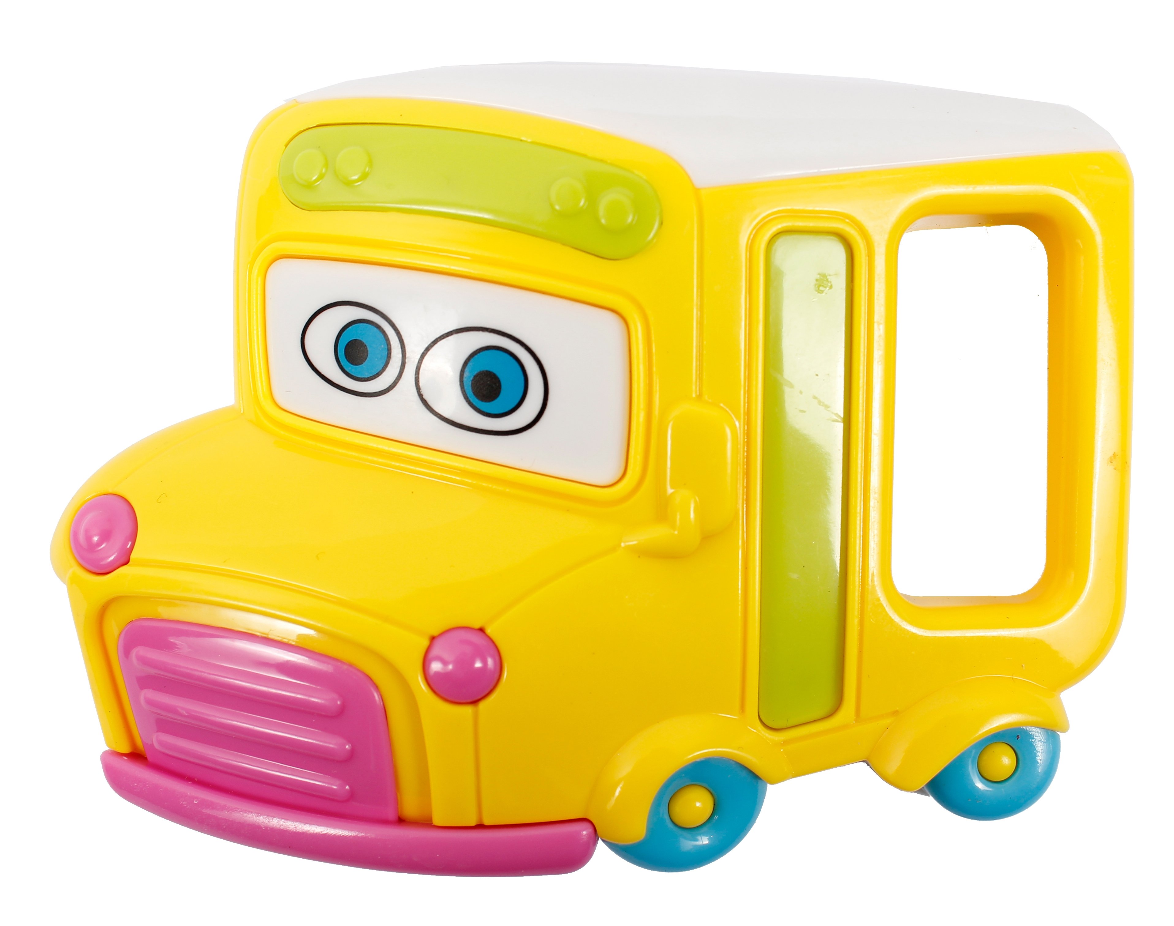 Іграшка-брязкальце Курносики Автобус, жовтий (7125) - фото 1