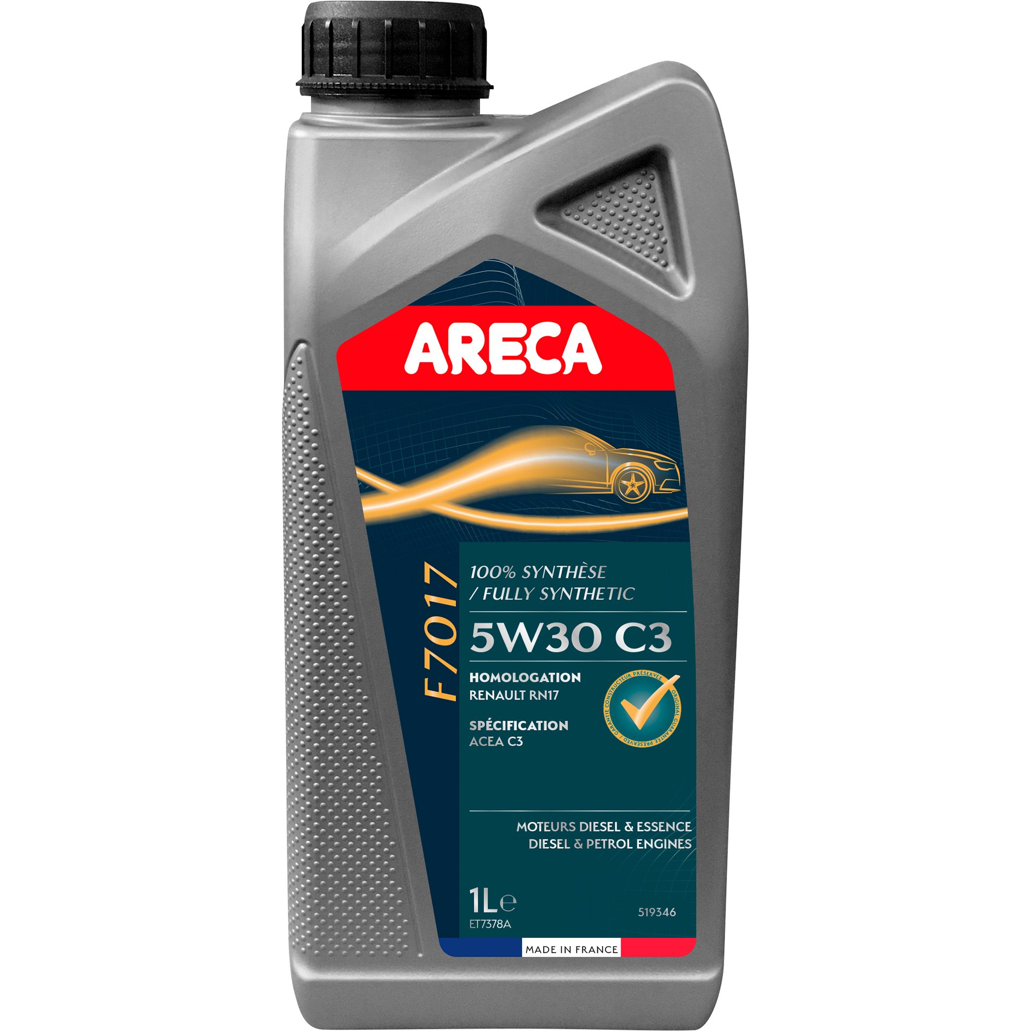 Моторное масло Аreca F7017 5W-30 1 л - фото 1