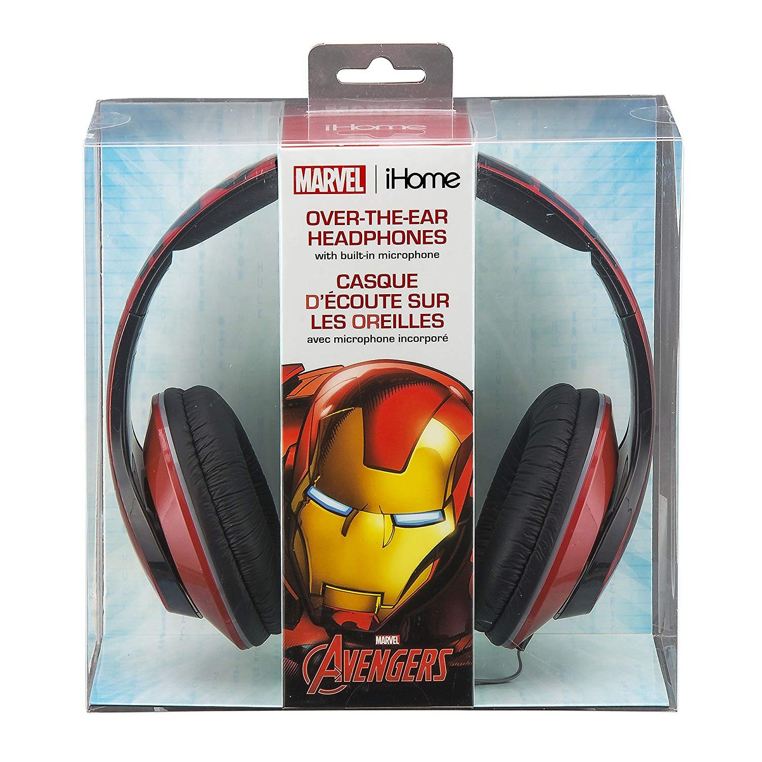 Наушники eKids/iHome Marvel Iron Man Mic (VI-M40IM.11XV7) - фото 5