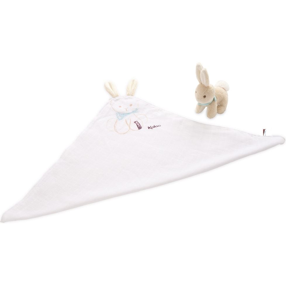 Подарочный набор Kaloo Les Amis Кролик, одеяло с игрушкой (K962996) - фото 2