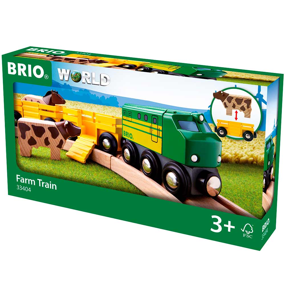 Фермерский поезд для железной дороги Brio (33404) - фото 1