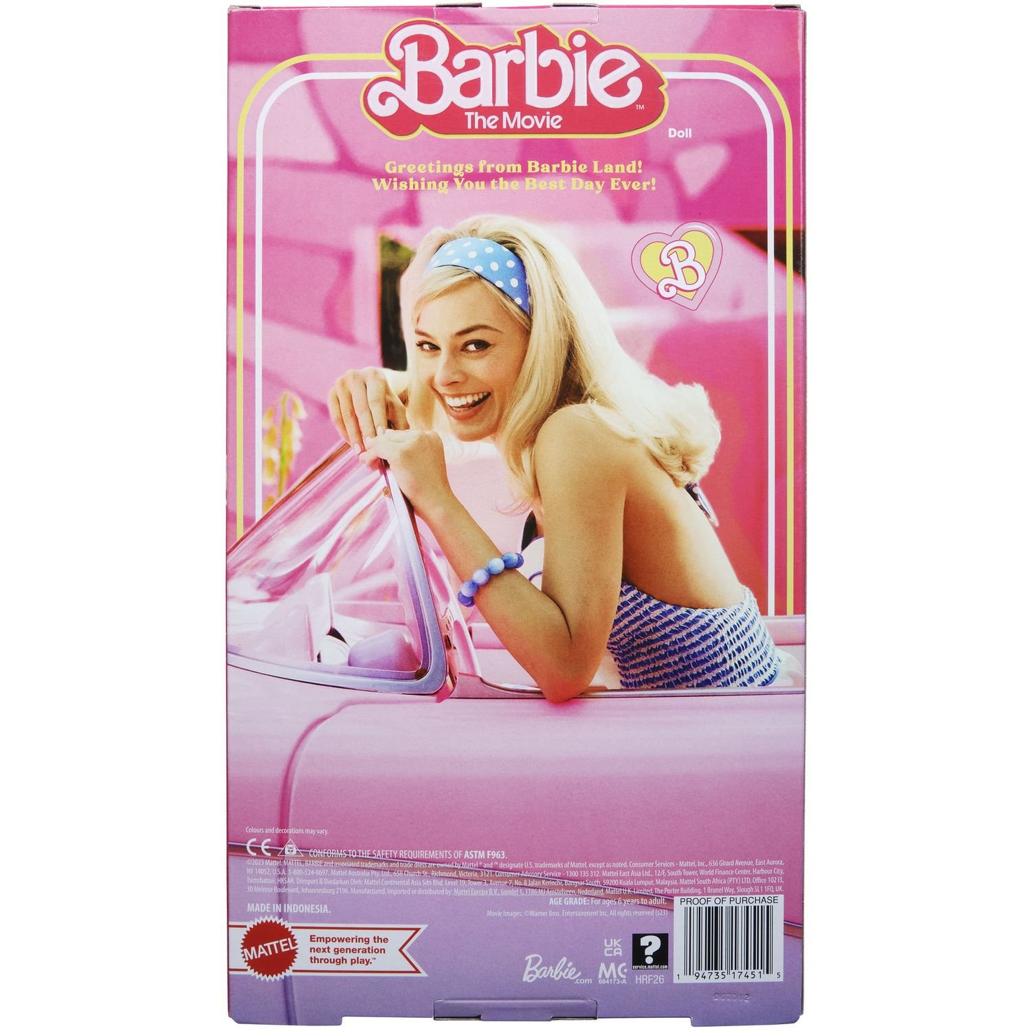 Кукла Barbie The Movie Back to Barbieland, 28 см (HRF26) - фото 7