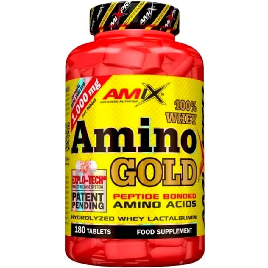 Аминокислоты Amix AmixPro Amino Whey Gold 180 таблеток - фото 1