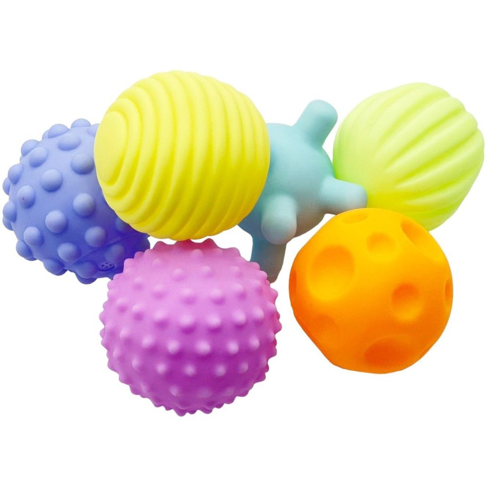 Набір іграшок для купання Bibi Toys Сачок Акула та м'ячики 7 шт. (760806BT) - фото 3