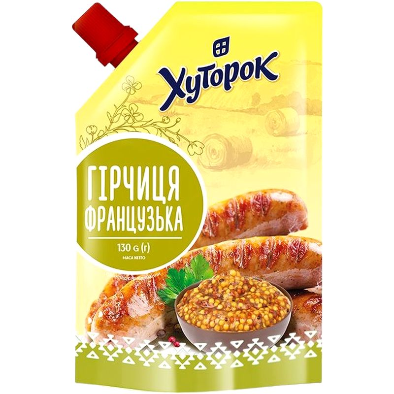 Гірчиця Хуторок французька 130 г - фото 1