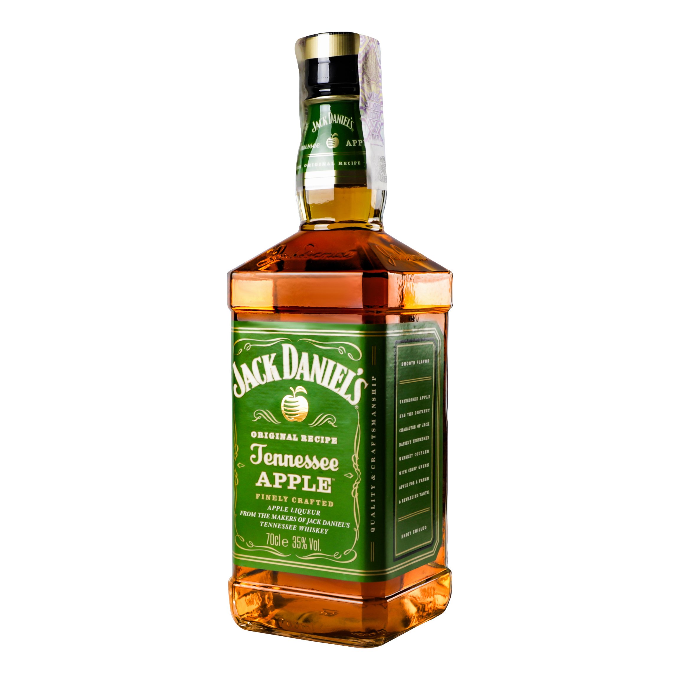 Виски-ликер Jack Daniel's Tennessee Apple, 35%, 0,7 л (891698) - фото 2