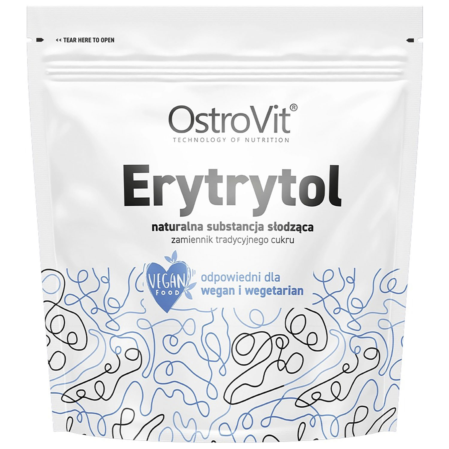 Подсластитель OstroVit Erythritol 1000 г - фото 1