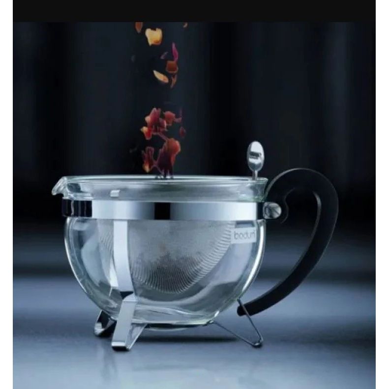Заварочный чайник Bodum Chambord с крышкой 1.3 л (1921-16-6) - фото 4