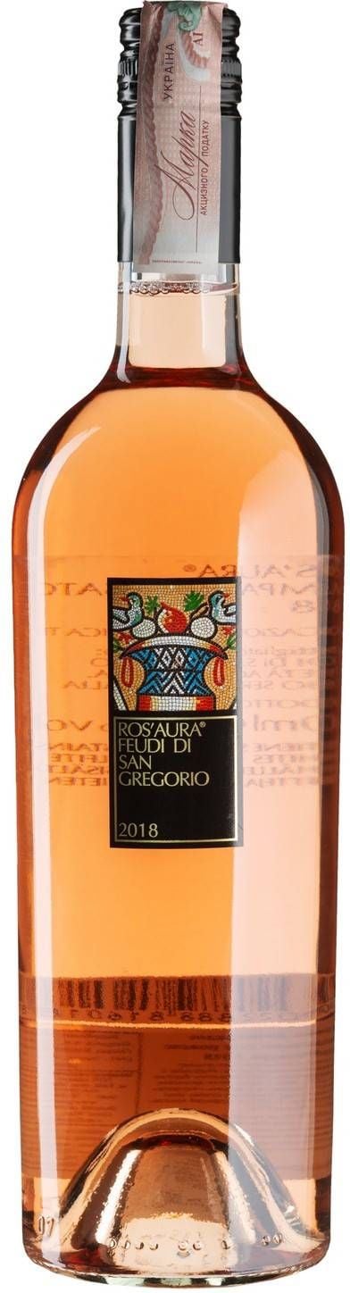 Вино Feudi di San Gregorio Rosaura, розовое, сухое, 0,75 л - фото 1