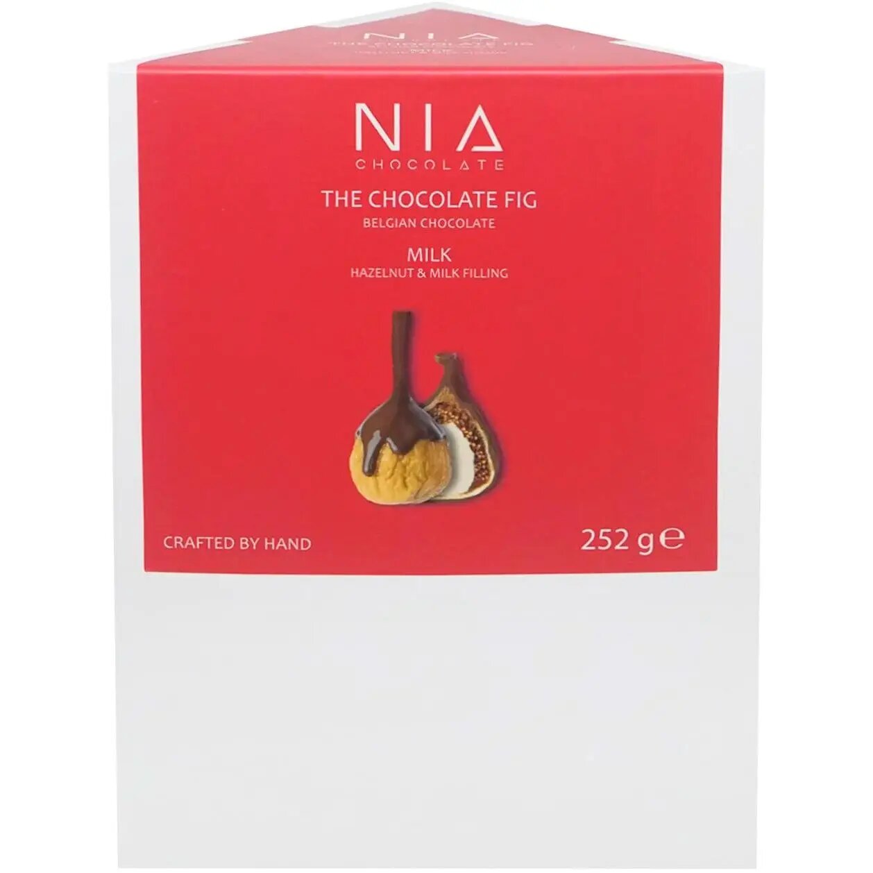 Цукерки Nia Chocolate Інжир сушений покритий кувертюром у шоколадній глазурі з горіховою начинкою та ароматом бренді 252 г - фото 1