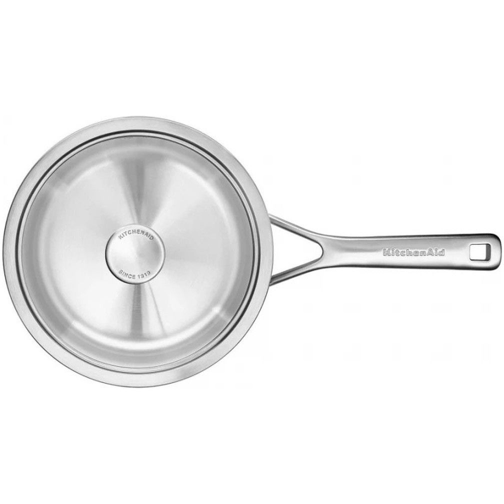 Ковш KitchenAid Multi-Ply Stainless Steel с крышкой 20 см 3.1 л (CC003258-001) - фото 3